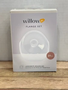 Willow Go Flange Set Size 27mm 2 Pack Dishwasher Safe New - Picture 1 of 4