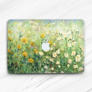Estuche rígido para pintura de flores de margarita flores silvestres para Macbook Air 13 Pro 16 13 14 15 - Imagen 1 de 4