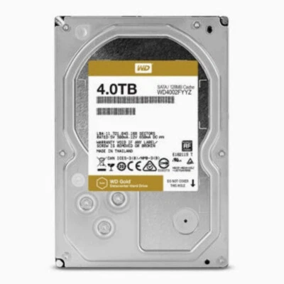 WD Gold Enterprise 4TB WD4002FYYZ 7200 RPM 6Gb/s 128MB 3.5" Internal Hard Disk - Image 1 of 3