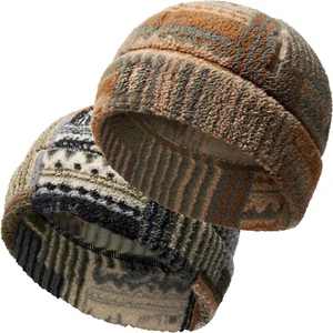 Winter Beanie Men Women Windproof Ski Soft Skull Cap for Cold Weather Keep Warm - Picture 1 of 19
