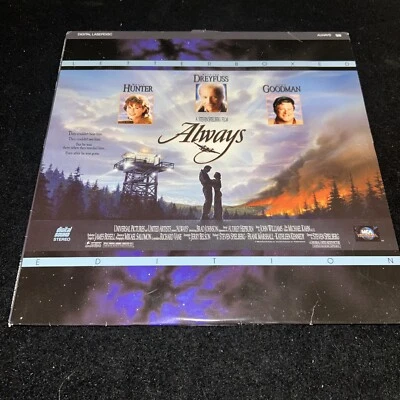 ALWAYS • Laserdisc - Holly Hunter, Richard Dreyfuss, Steven Spielberg - Imagem 1 de 4