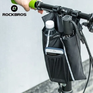 ROCKBROS Bike Bag E-bike Storage Bag Head Tube Handlebar Bicycle Folding Bag - Picture 1 of 11