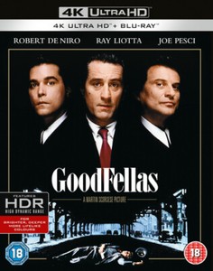Goodfellas (1990) (4K UHD Blu-ray) Joe Pesci Lorraine Bracco Paul Sorvino