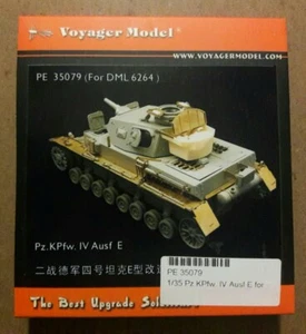 Voyager Modelo PE35079 1/35 Foto Grabada Set para Pz.KPfw.IV Ausf E (DML 6264) - Imagen 1 de 7