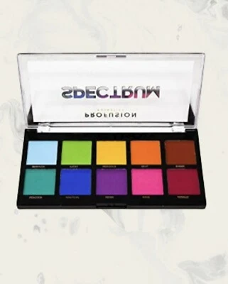 Profusion Cosmetics Mini Artistry 10 Shade Eyeshadow Palette, Spectrum - Image 1 of 3
