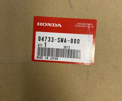 OEM 2007-2011 HONDA CR-V PARABRISAS TRASERO PRESA JUEGO GOMA 04733-SWA-000 Foto 1 de 2