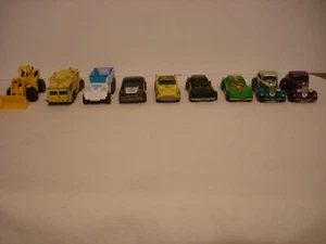 Vintage Hot Wheels Lot of 9 1970s Die Cast Cars Vehicles - Picture 1 of 24