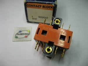 Micro-Switch 902QQA3 Contact Block - NOS Qty 1 - Imagen 1 de 3