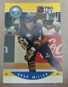 1990-91 Pro Set - Buffalo Sabres - Hockey Card #591 Brad Miller - Picture 1 of 2