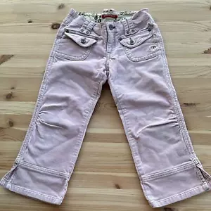 Unionbay Vintage Girl’s Light Pink Stretchy Capri Pants with Pockets Size 8 - Picture 1 of 7