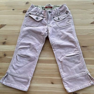 Unionbay Vintage Girl’s Light Pink Stretchy Capri Pants with Pockets Size 8 - Image 1 of 4