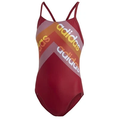 adidas einteiler Badeanzug Schwimmanzug chlorresistent schnelltrocknend Damen - Bild 1 von 4