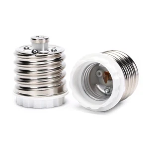 E40 to E27 LED light base lamp bulbs adapter socket converter base holde *H, - Picture 1 of 9