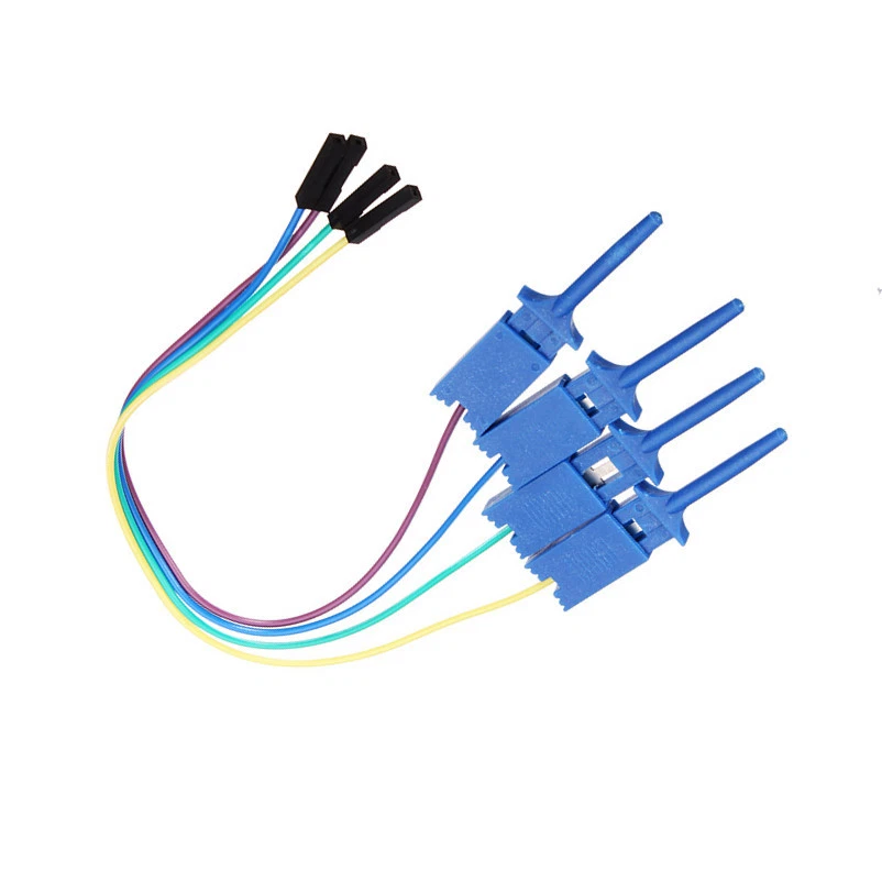 1PCS Test Clamp Wire Hook Test Clip for Logic Analyzer Electronic Components L - Image 1 of 1
