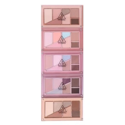 3CE Layer It All Eye Palette 7.5g 5colors with Eye brush Glittery Matte K-Beauty - Image 1 of 4