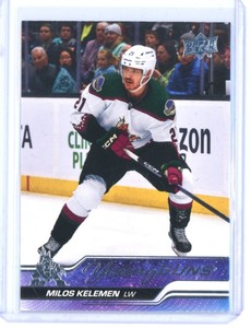 2023-24 MILOS KELEMEN UPPER DECK SERIES 1 #211 RC YOUNG GUNS!!A