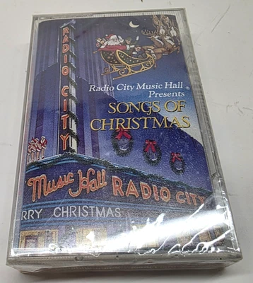 Radio City Music Presents Hall Songs Of Christmas Cassette Tape (New 1991) - Image 1 of 4