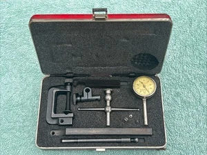 Vintage Starrett No. 196 Dial Test Indicator Set Machinist Tools - Picture 1 of 11