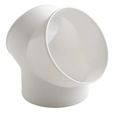 Effortless Installation PVC Y Ducting Splitter for Range Hood Accessories - Image 1 of 4