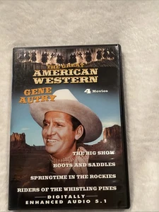 The Great American Western - Vol. 5: Gene Autry (DVD, 2003, Four Films on One... - Imagen 1 de 1
