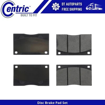 Para Jaguar Vanden Plas 1982-1987 | Pastillas de freno de disco delanteras céntricas | Semimetálicas Foto 1 de 4