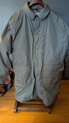 Vintage LL Bean Coat Mens Extra Large  Wool Lined Parka Made USA Workcoat - Image 1 of 4