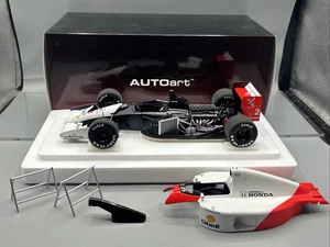 1/18 AUTOart 1991 McLaren Honda MP4/6 F1 Japanese GP Win Gerhard Berger 89152 ; - Picture 1 of 16
