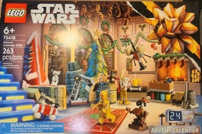 LEGO Star Wars Calendario de Adviento 2025 Set 75418 Totalmente Nuevo Foto 1 de 4