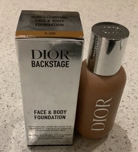 Dior Backstage Face and Body Buildable Waterproof Natural Finish Foundation 4.5N - Picture 1 of 2