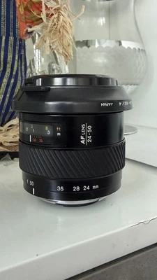 Minolta 24-50mm F4 AF Lens for Sony A-Mount Compatible with Mirrorless - Image 1 of 4