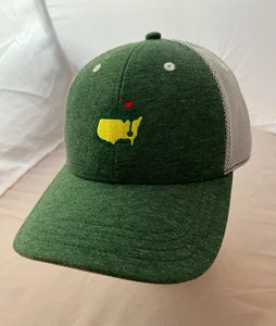 The Masters 2022 Heathered Mesh Golf Strapback Hat Official Augusta National - Picture 1 of 14