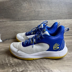 Under Armour Curry 3Z6 Warriors Home Unisex M13/W14,5 Basketballschuh weiß blau - Bild 1 von 10