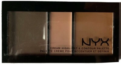 NYX Cream Highlight and Contour Palette CHCP03 Deep NEW-SEALED - Image 1 of 3