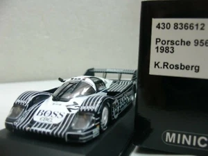 WOW EXTREMELY RARE Porsche 956K #12 Rosberg DRM 1983 1:43 Minichamps-Spark-962 - Picture 1 of 3