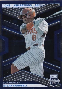 2023 Elite Extra Edition Blue Aspirations #147 Dylan Campbell-Dodgers 181/349 - Picture 1 of 2