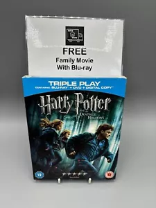 Harry Potter and the Deathly Hallows - Part 1 (2010) Blu-ray & DVD + Free Movie - Picture 1 of 4