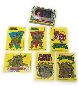 1989 Topps TMNT Series 1 (30 cards+6 stickers) Teenage Mutant Ninja Turtles