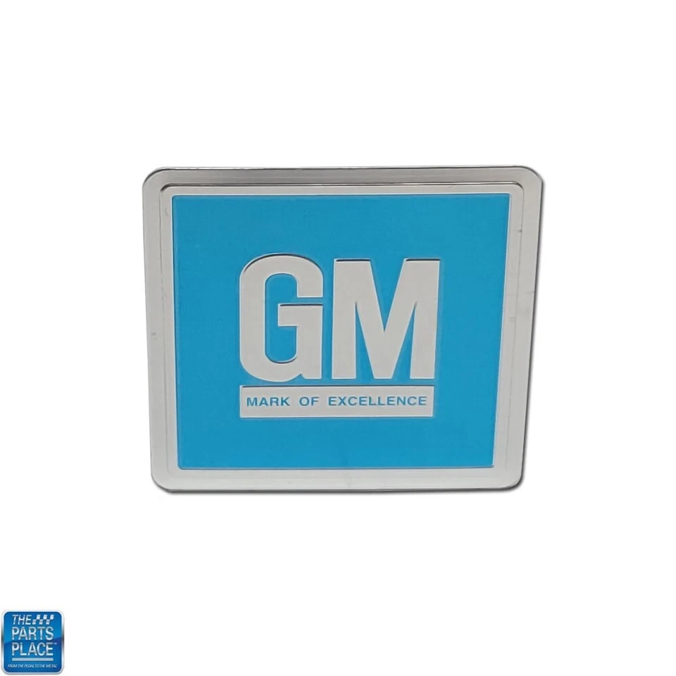 Oldsmobile Cutlass 442 1964-67 puerta metal jamba calcomanía turquesa Foto 1 de 1