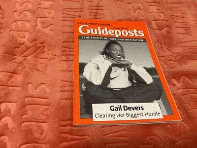 Guideposts  Large Print. Magazine - GAIL DEVERS - MAY 2001 - Image 1 of 3