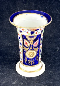 Early Antique Royal Crown Derby Imari Trumpet 4" Vase - 1784 to 1825 - Picture 1 of 9