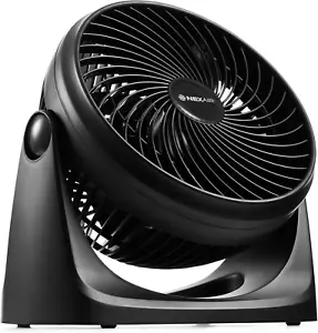 Air Circulator Portable Turbo Fan, 3 Speed Adjustable Desk fan Powers Cool Air-W - Picture 1 of 7