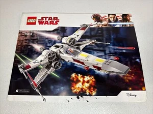 LEGO 75218 Star Wars X Wing Starfighter - SOLO istruzioni / manuale istruzioni - Foto 1 di 7