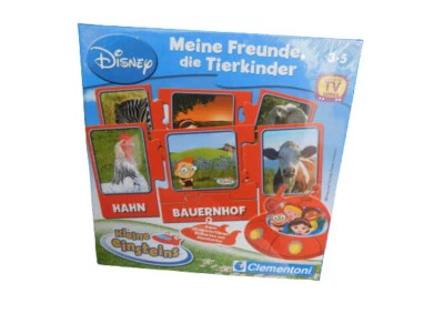 Clementoni Disney kleine einsteins "Meine Freunde, die Tierkinder" Lernspiel NEU - Bild 1 von 2