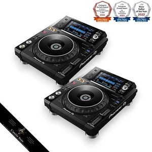 Pair 2x Pioneer XDJ-1000MK2 DJ Player Digital Turntable XDJ1000MK2 1000 MK2 MKII - Picture 1 of 7