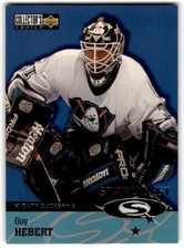 1997-98 Collector's Choice Star Quest Guy Hebert #SQ42 Anaheim Mighty Ducks