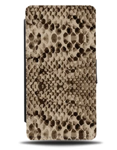 Elegante estuche billetera abatible piel de serpiente vintage con diseño de lagarto estampado escalas M758 - Imagen 1 de 3