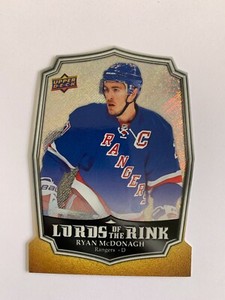 2014-15 Upper Deck Overtime Lords of the Rink #LR12 Ryan McDonagh - NY Rangers
