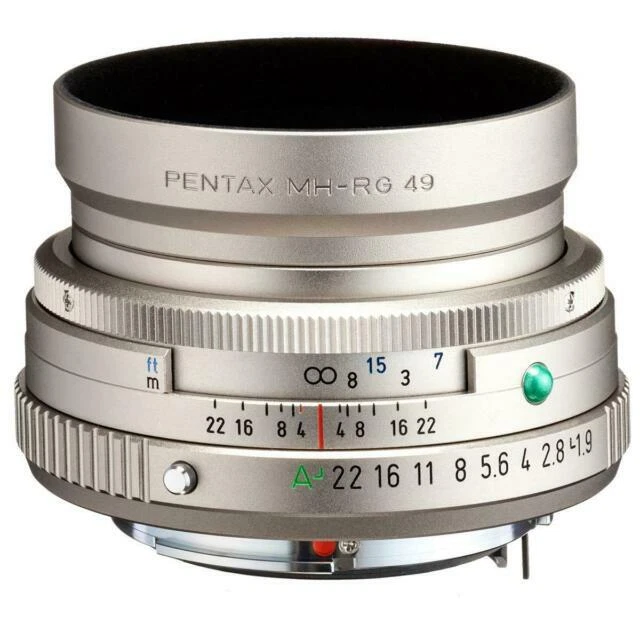 HD Pentax-FA 43mm f/1.9 Limited Pancake Lens - Silver (K Mount)