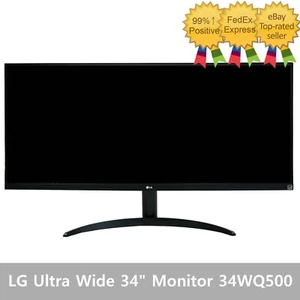 LG Ultra Wide 34" Monitor 34WQ500 - Tracking - Picture 1 of 5