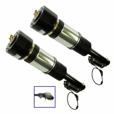 Par de muelles de amortiguador de puntales de suspensión neumática delantera ARNOTT para Mercedes Clase S W220 Foto 1 de 4